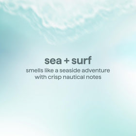 Method Hand + Body Lotion Sea + Surf texture close-up