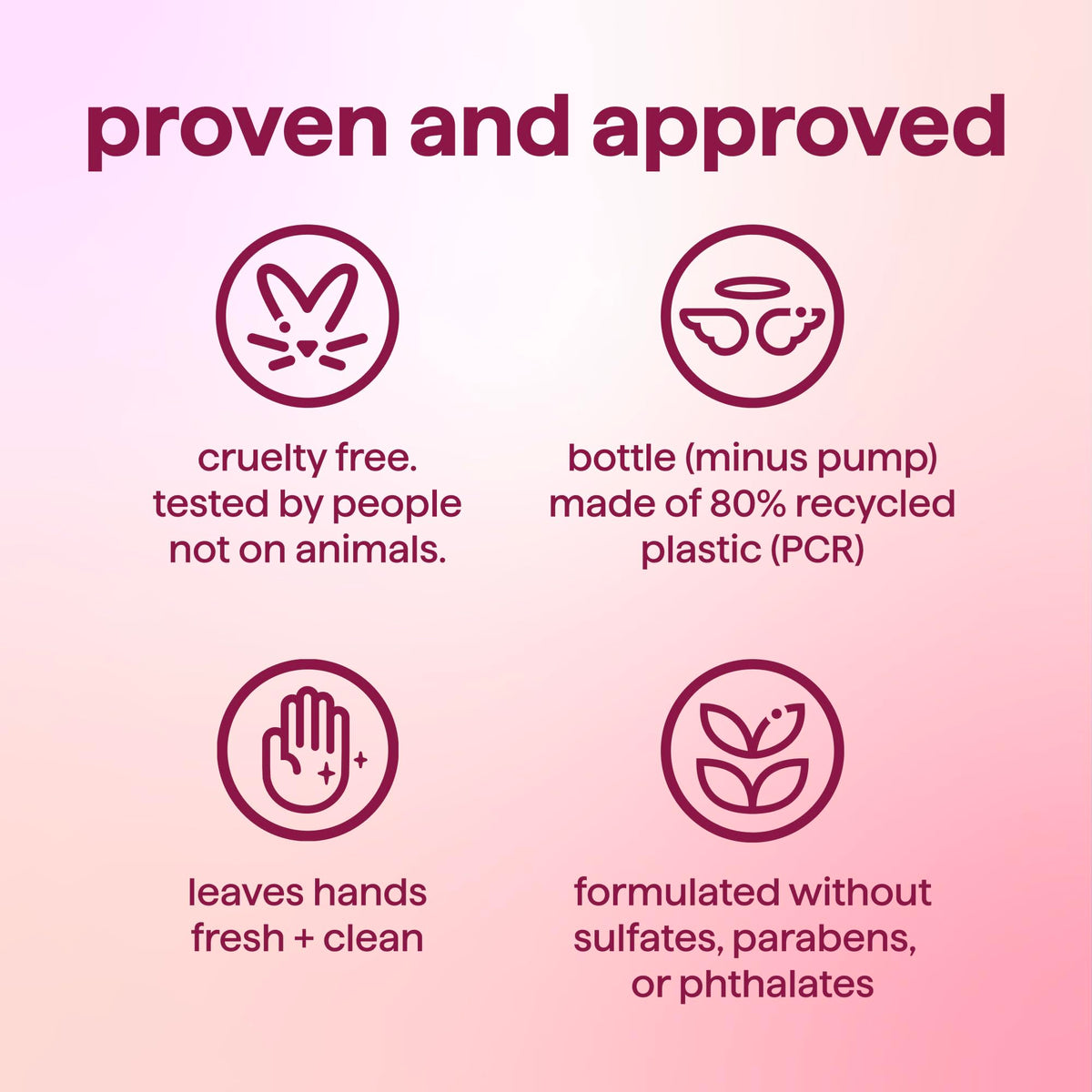 Method Hydrating Serum Hand Wash Pure Peace packaging