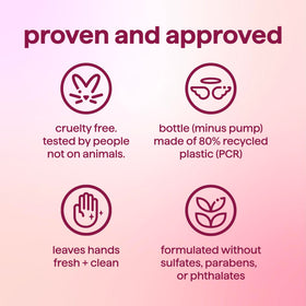 Method Hydrating Serum Hand Wash Pure Peace packaging