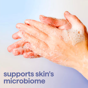 Method Hydrating Serum Hand Wash showing creamy lather