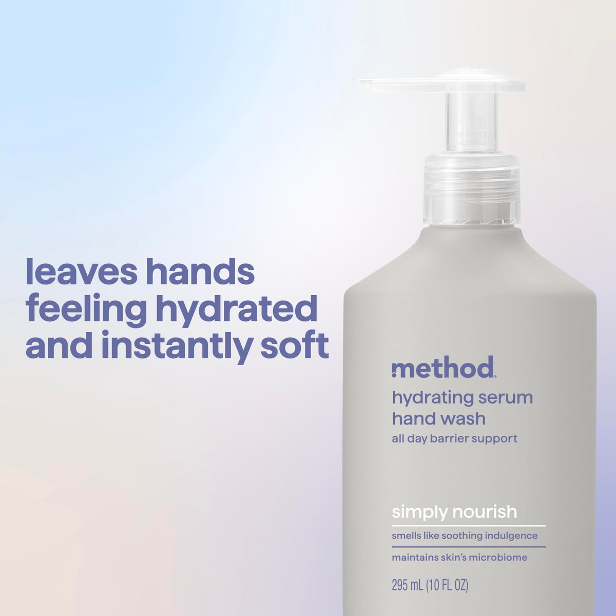 Method Hydrating Serum Hand Wash with coconut and shea butter ingredients
