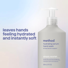 Method Hydrating Serum Hand Wash with coconut and shea butter ingredients