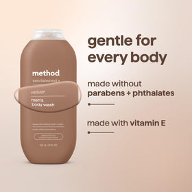 Method Men’s Body Wash 3 bottles displayed together