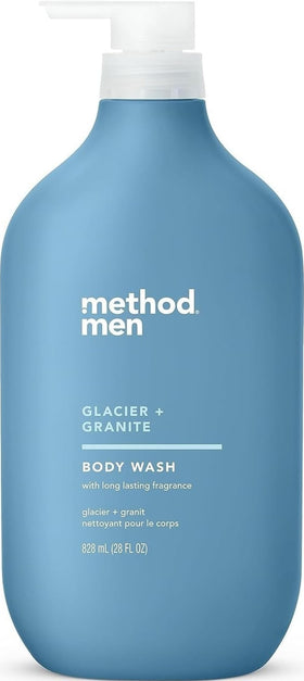Method Men’s Body Wash Glacier + Granite front view