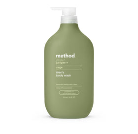 Method Men's Body Wash Juniper + Sage 28 fl oz front view