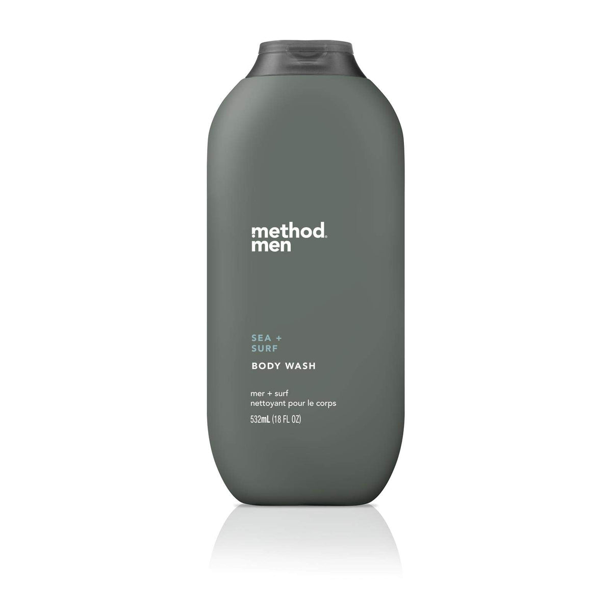 Method Men's Body Wash Sea + Surf 18 fl oz bottle front view