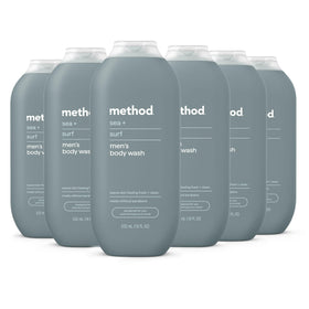Method Men's Body Wash Sea + Surf 18 fl oz front view