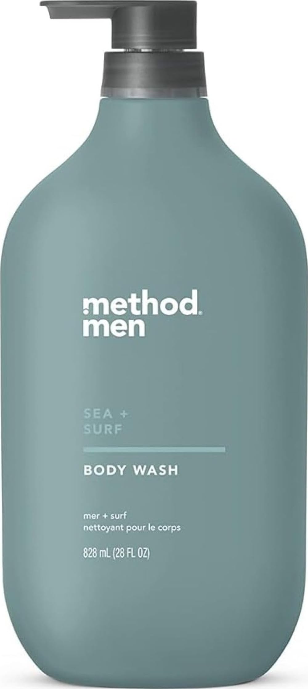 Method Men’s Body Wash Sea + Surf Scent front view