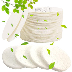 METUUTER Facial Sponges 50 Count front view