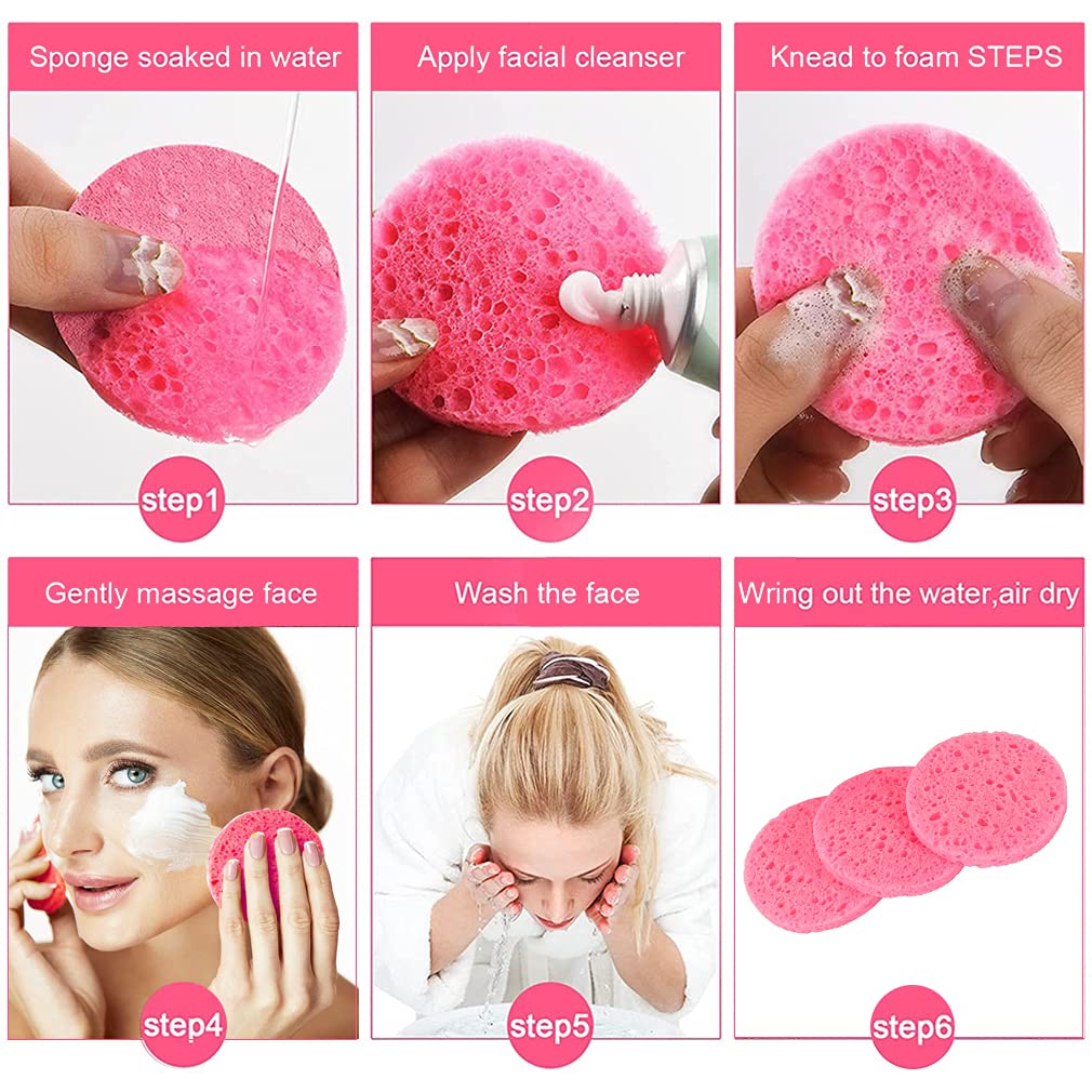 METUUTER facial sponges in packaging