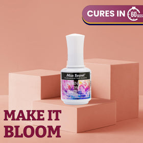 Mia Secret Blooming Gel marble effect on nails