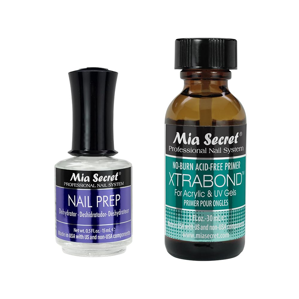 Mia Secret Nail Prep and Xtra Bond Primer Set front view