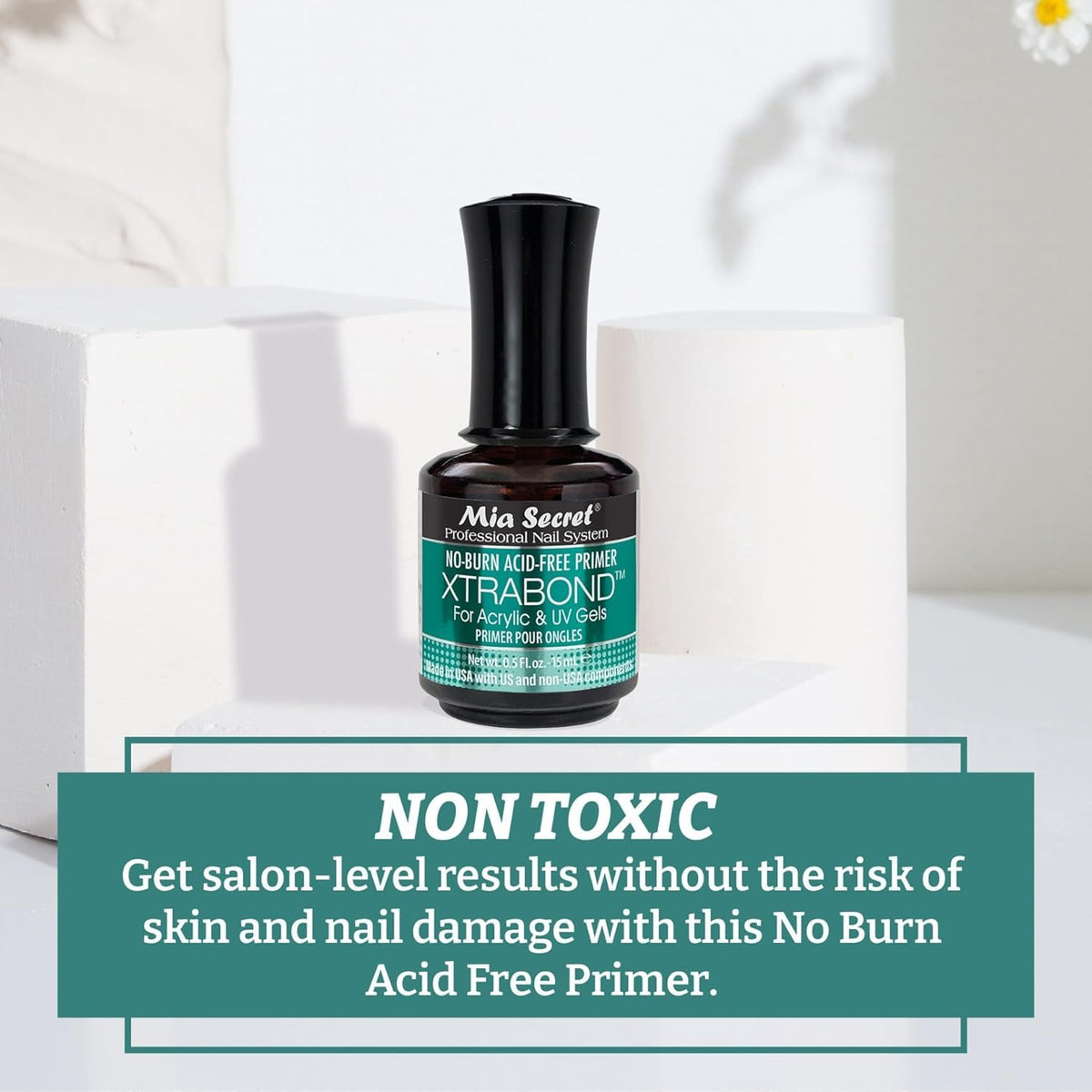 Mia Secret Nail Prep solution in salon setting
