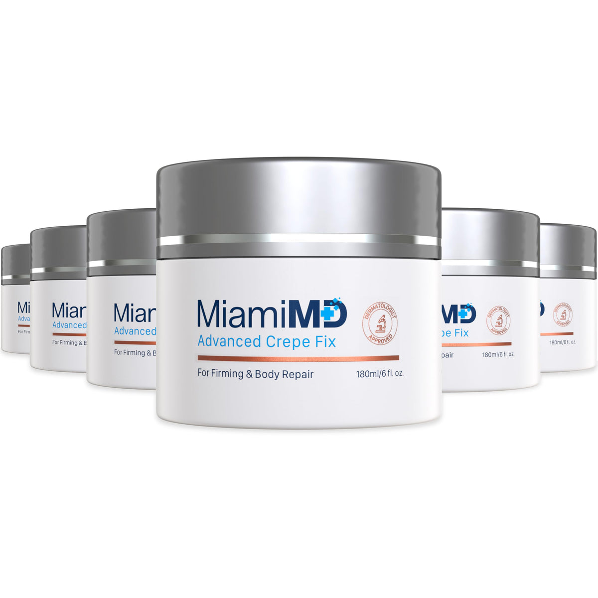 MiamiMD Advanced Crepe Fix 180ml front view with packaging