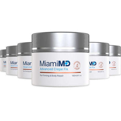 MiamiMD Advanced Crepe Fix 180ml front view with packaging