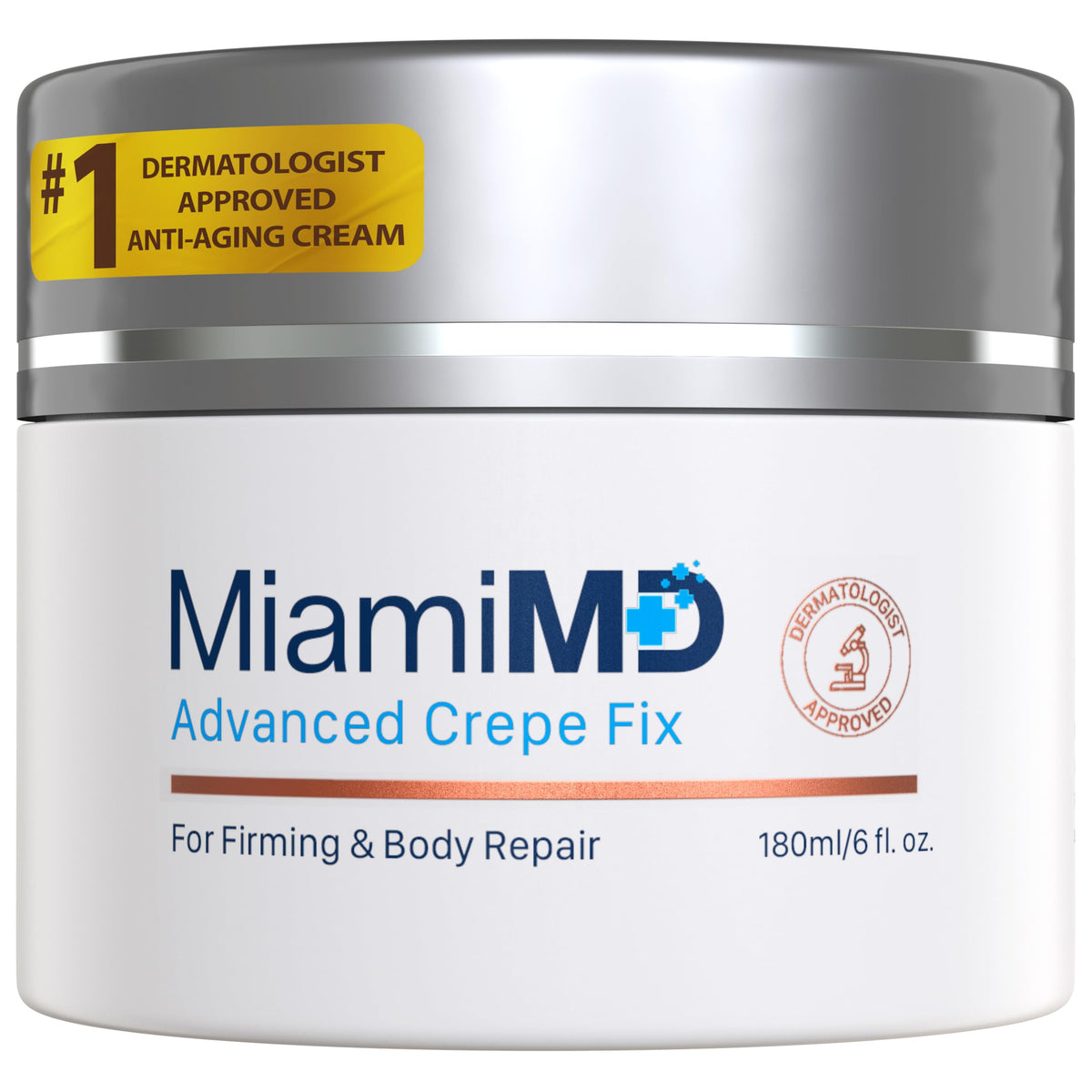MiamiMD Advanced Crepe Fix front view 6 fl oz packaging