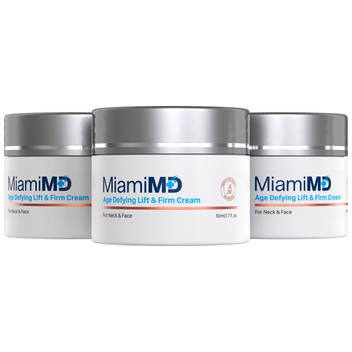 MiamiMD Age-Defying Lift & Firm Cream 3-Pack front view