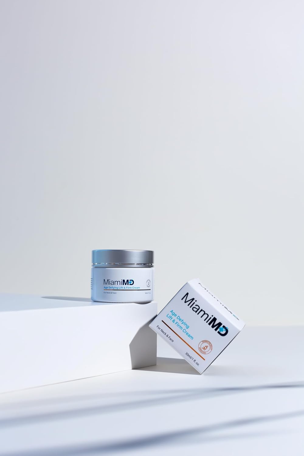 MiamiMD Age-Defying Lift & Firm Cream application on skin