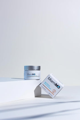 MiamiMD Age-Defying Lift & Firm Cream application on skin