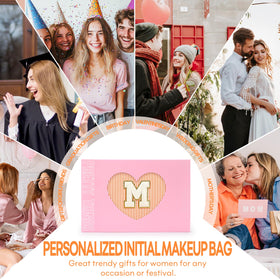 mibasies Initial Makeup Bags packaging and details