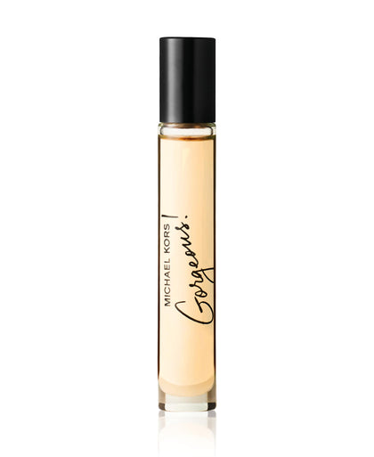 Michael Kors Gorgeous Eau de Parfum 0.34 fl oz travel spray with matte black cap