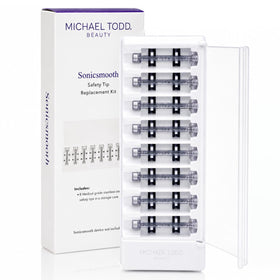 MICHAEL TODD dermaplaning blade refills 8-pack front view