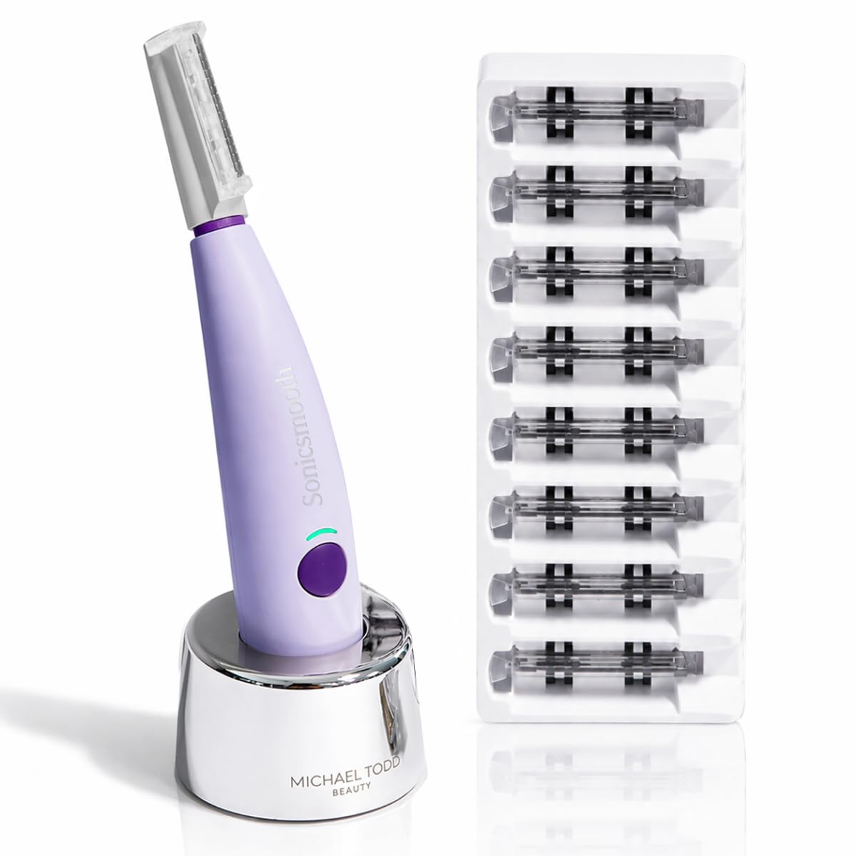 MICHAEL TODD Sonicsmooth Dermaplane Razor front view