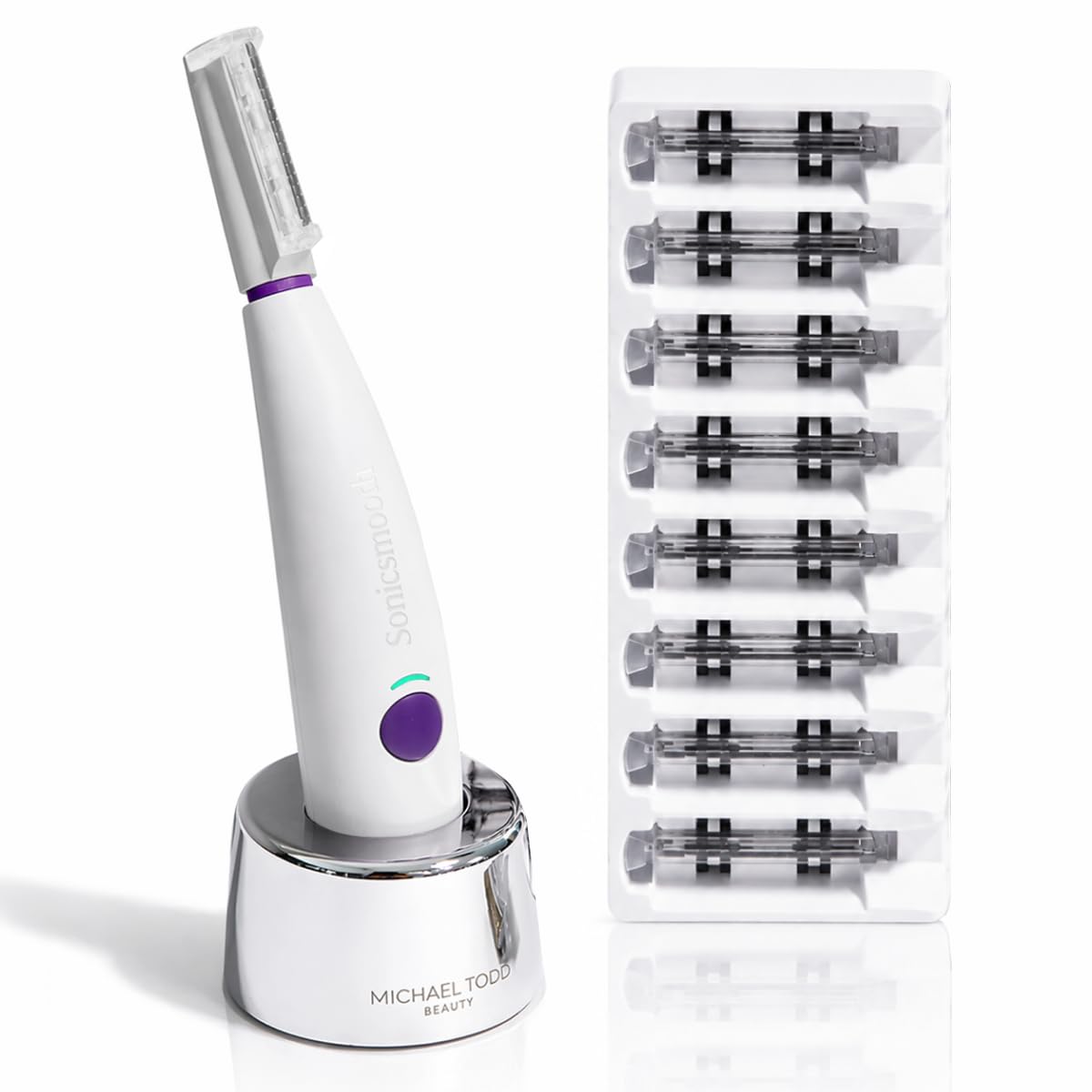 MICHAEL TODD Sonicsmooth Dermaplane Razor front view