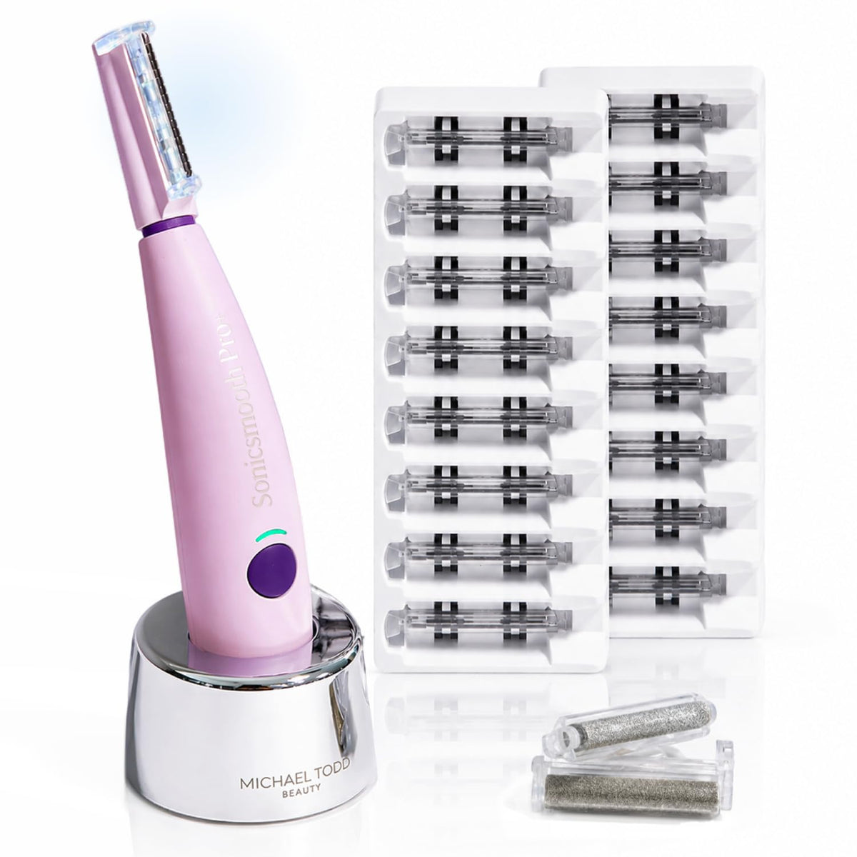 MICHAEL TODD Sonicsmooth Pro+ Dermaplaning System front view