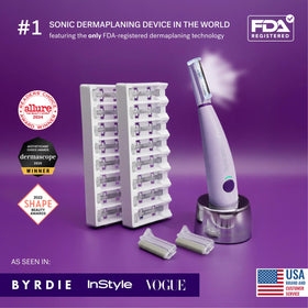 MICHAEL TODD Sonicsmooth Pro+ Dermaplaning System LED light feature
