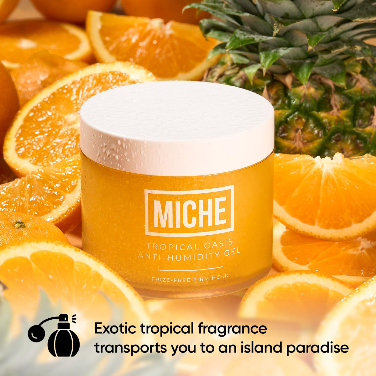 Miche Beauty Anti-Humidity Hair Gel 8.8 oz side view