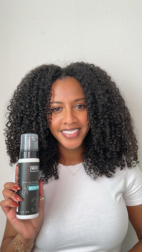 Miche Beauty Gel to Foam Mousse with styling tools
