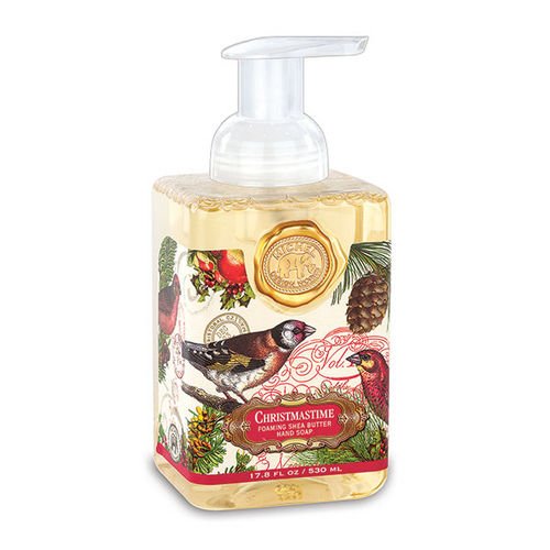Michel Design Works Christmastime Foaming Hand Soap 17.8 fl oz front view