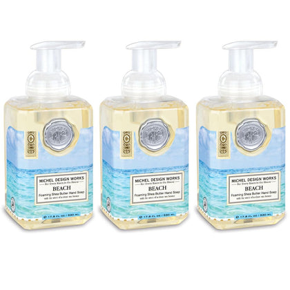 Michel Design Works Foaming Hand Soap Beach scent front view