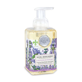 Michel Design Works Lavender Rosemary Foaming Hand Soap front view