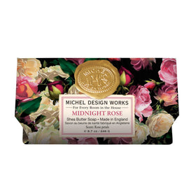 Michel Design Works Midnight Rose Soap Bar front view