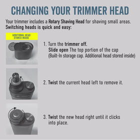Microtouch Ear & Nose Trimmer with built-in light feature