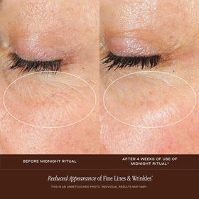 Midnight Ritual Serum being applied to skin