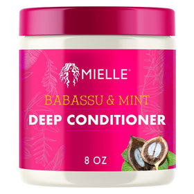 Mielle Organics Babassu & Mint Deep Conditioner 8 Oz front view