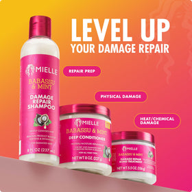 Mielle Organics Babassu & Mint Deep Conditioner packaging details