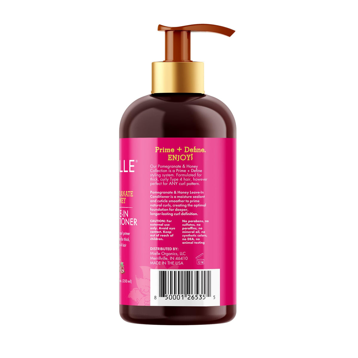 Mielle Organics Pomegranate & Honey Leave-In Conditioner lifestyle use