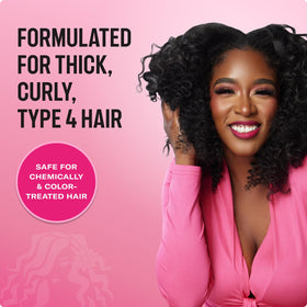 Mielle Organics Pomegranate & Honey Leave-In Conditioner side view
