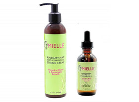 Mielle Organics Rosemary Mint Creme front view with packaging