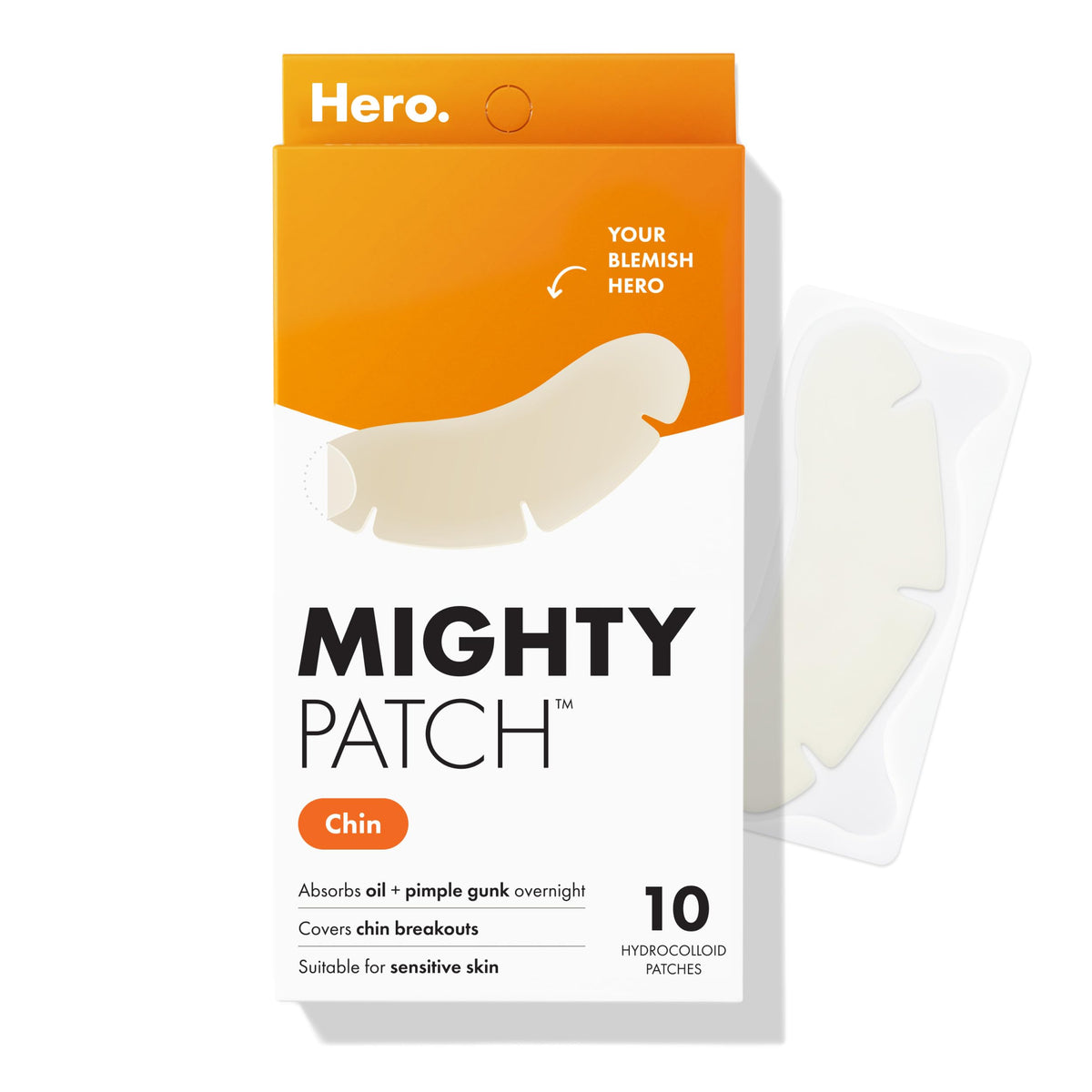 Mighty Patch Chin Acne Pimple Patches front view packaging