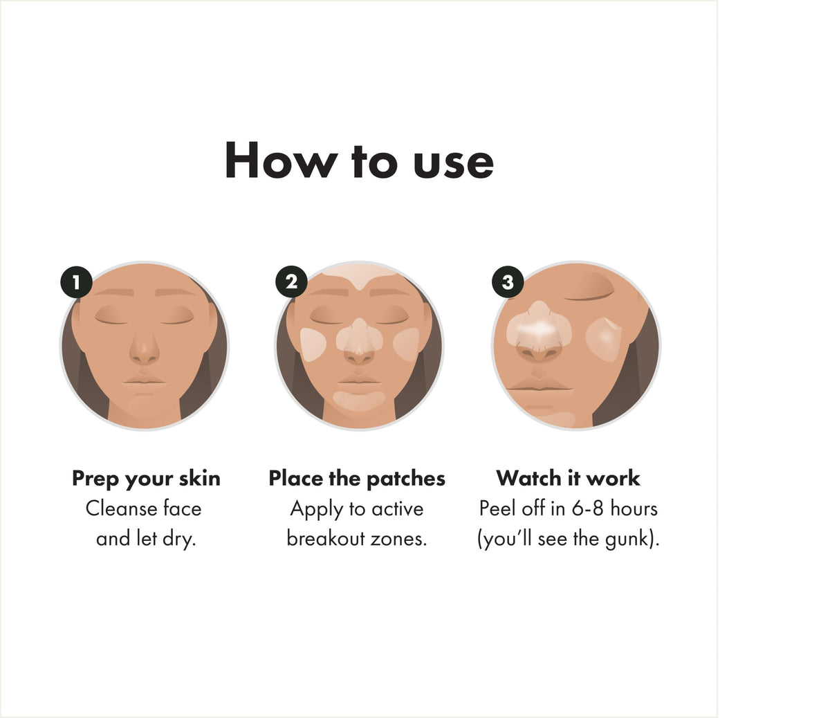 Mighty Patch Face XL Hydrocolloid Mask side view