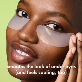 Mighty Patch for Tired Eyes hydrogel patches in use