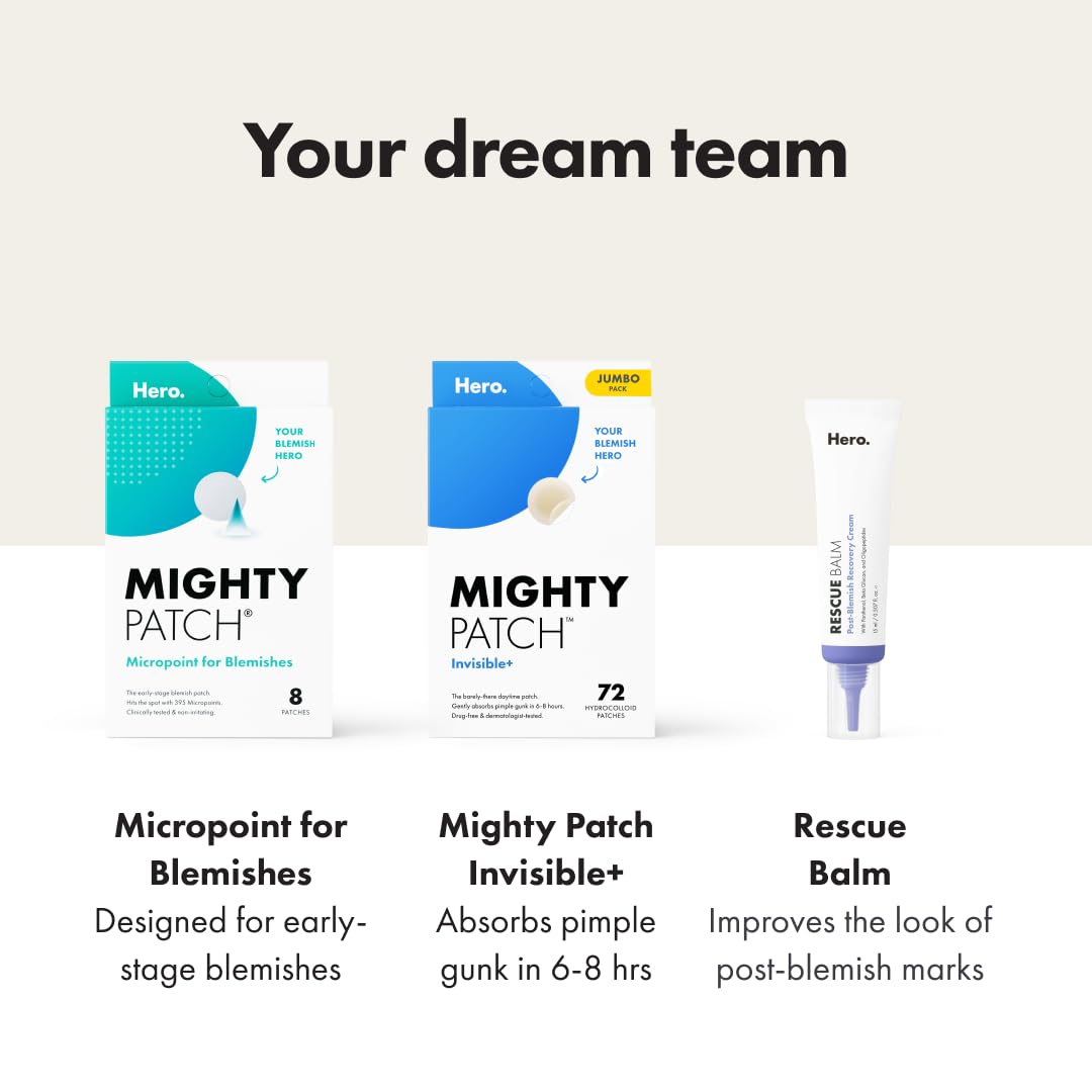 Mighty Patch Invisible+ patches in a lifestyle setting