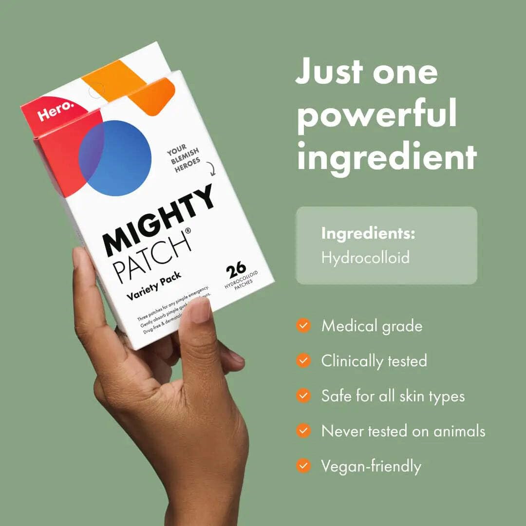 Mighty Patch Invisible+ patches in packaging