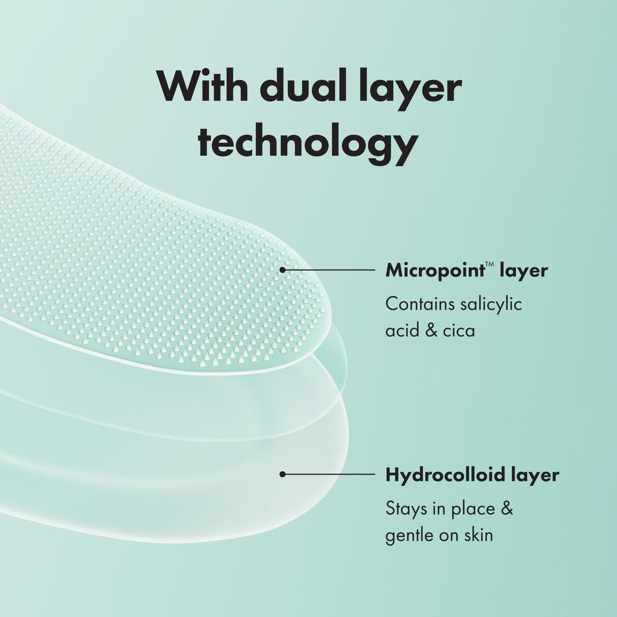 Mighty Patch Micropoint XL Acne Pimple Patches on a skin surface