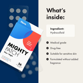 Mighty Patch patches with a soothing background